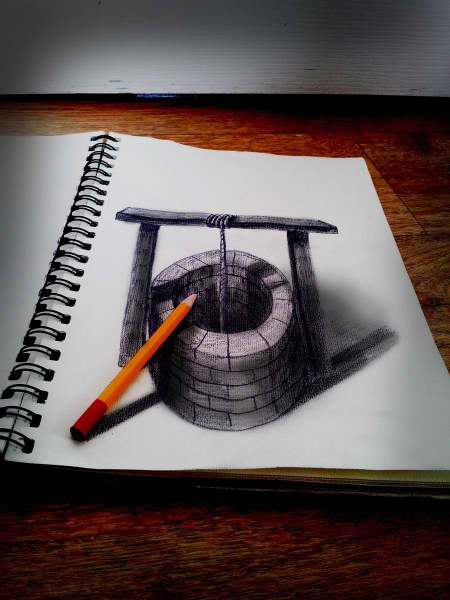 Optical-Illusion-3D-Drawings-on-Paper-by-Ramon-Bruin-aka-JJKAirbrush-30-weare.ir